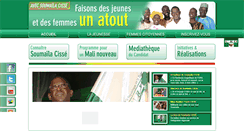 Desktop Screenshot of presidentsoumaila.com